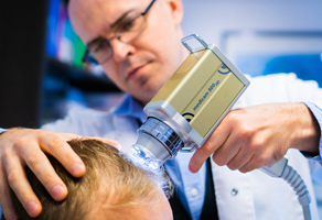 Dermatoskopie eines Muttermales